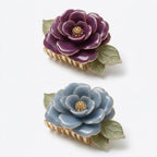 Lqazoun™ Peony Cloud Hair Claw – Soft Petal Flower Clip for Women, Elegant Floral Updo Hair Accessory